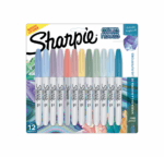 Sharpie Punta Fina Colores Místicos X12