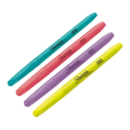 Resaltador Sharpie Pocket Colores Surtidos x4 - Imagen 3