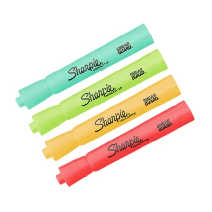 Resaltador Sharpie Tank Colores Fashion x4 - Imagen 3