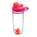 Botella de Tritan Rubbermaid Shaker 600ml Rosado-Anaranjado
